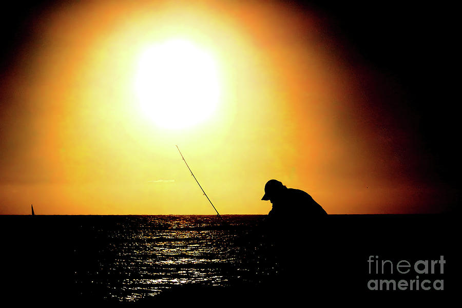 The Fisherman Photograph by Scott Cameron