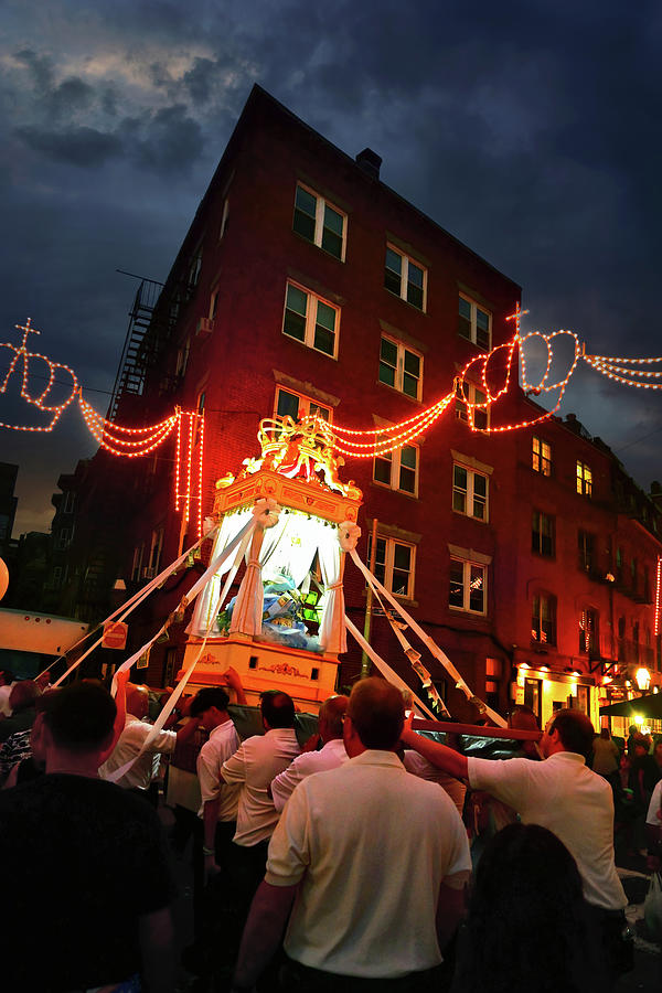 The Fisherman's Feast Procession Boston North End Photograph by Joann