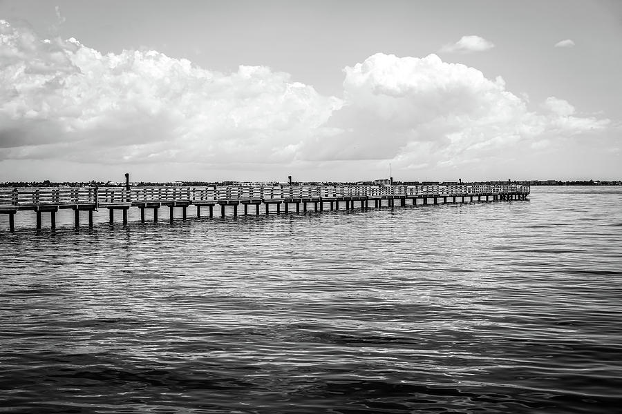 Pier Photograph - The Fishing Piers on Charlotte Harbor by Ric Schafer Pier Photograph - The Fishing Piers on Charlotte Harbor by Ric Schafer