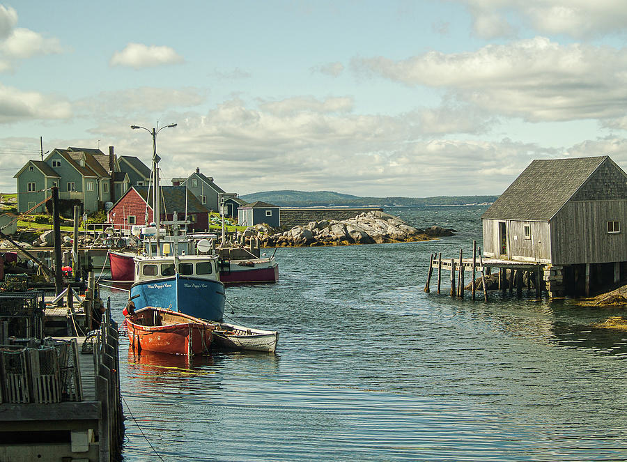 The Fishing Village... Photograph by David Choate