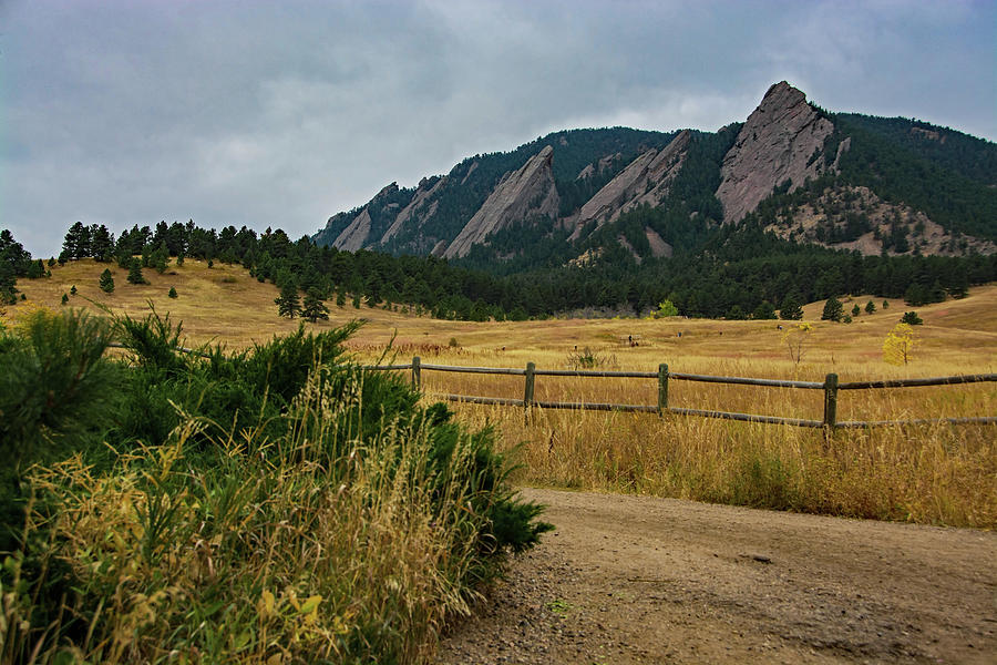 The Flatirons Photograph by Ben Prepelka - Pixels