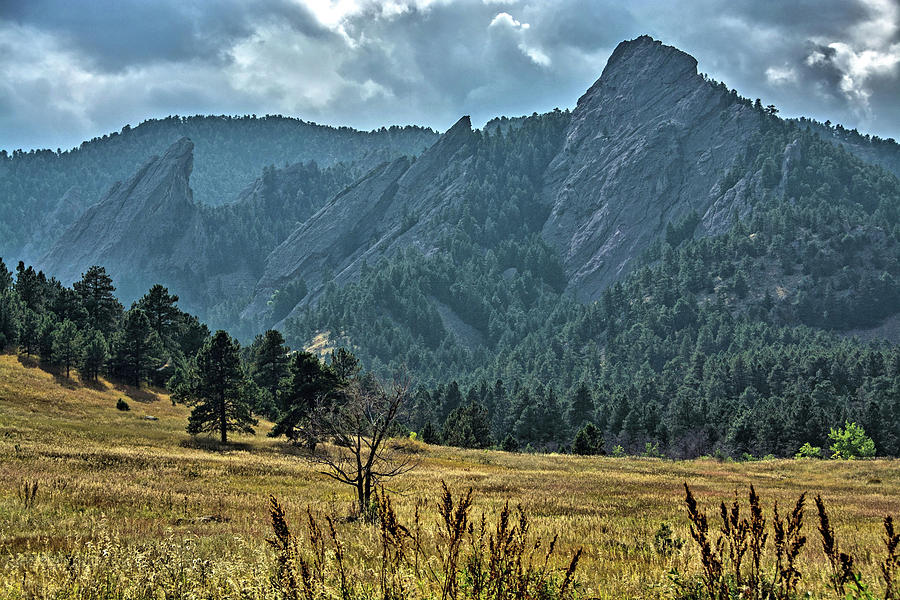 The Flatirons of Boulder Photograph by Ben Prepelka