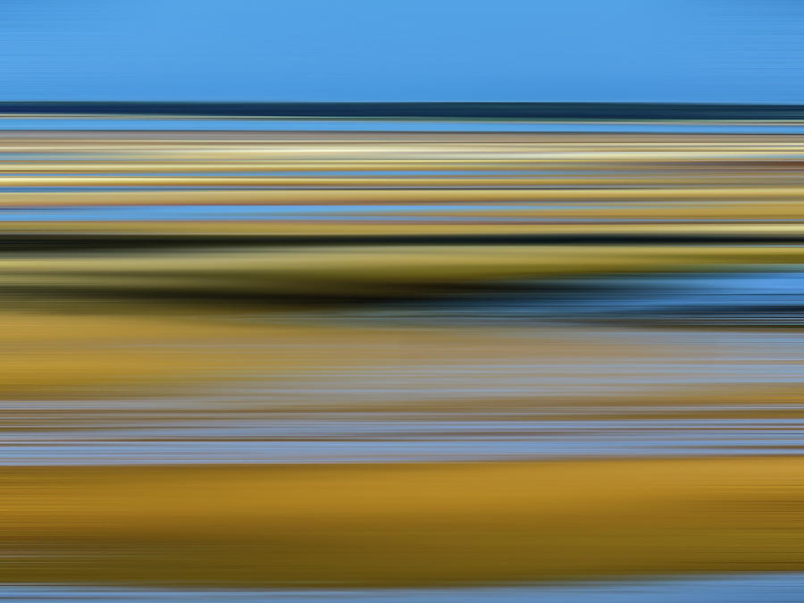 The Flats From Breakwater Beach - Abstract Photograph by Dianne Cowen Cape Cod Photography
