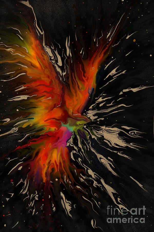 The Flight of the Phoenix Painting by Jirka Svetlik