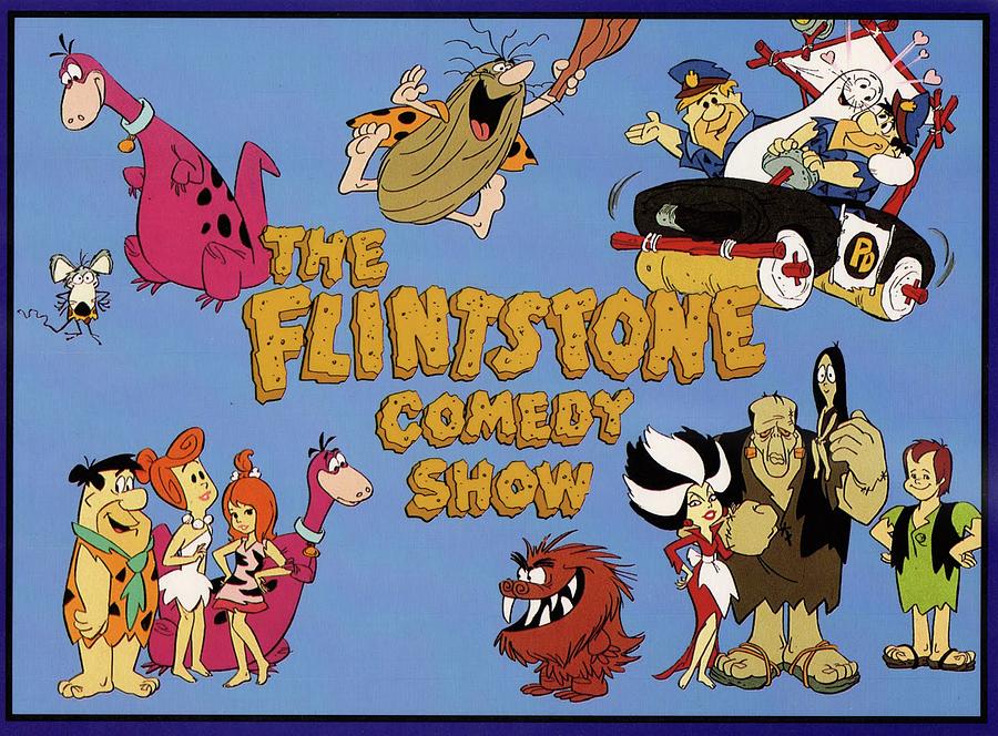 The Flintstones Comedy Show Digital Art by Michael Stout