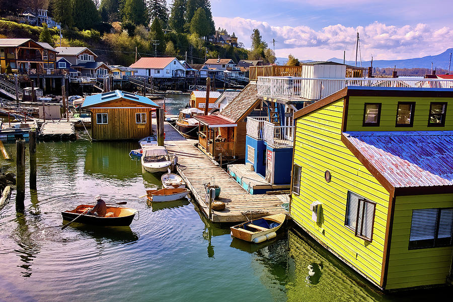 The Floating Home Lifestyle Photograph by Brian Nicol - Fine Art America