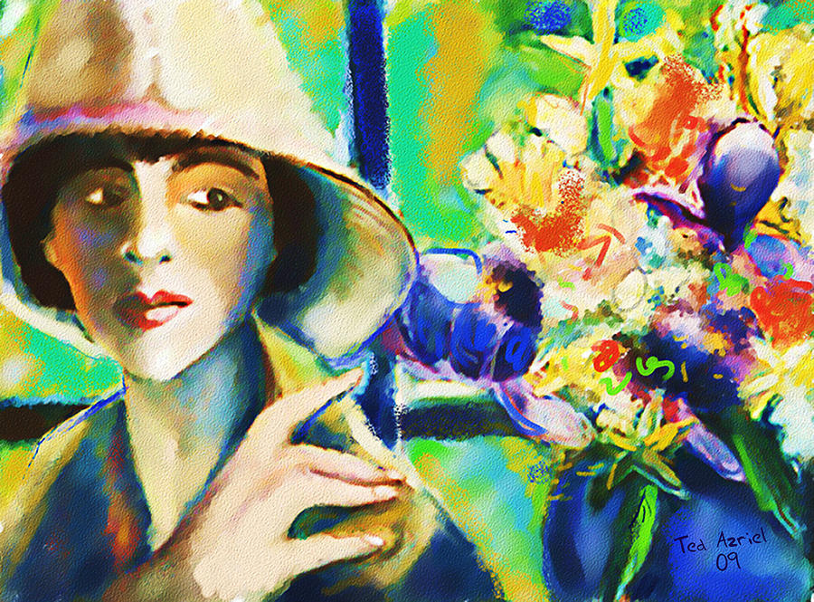 The Floral Arranger Digital Art by Ted Azriel