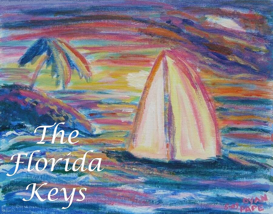 The Florida Keys Painting by Diane Pape