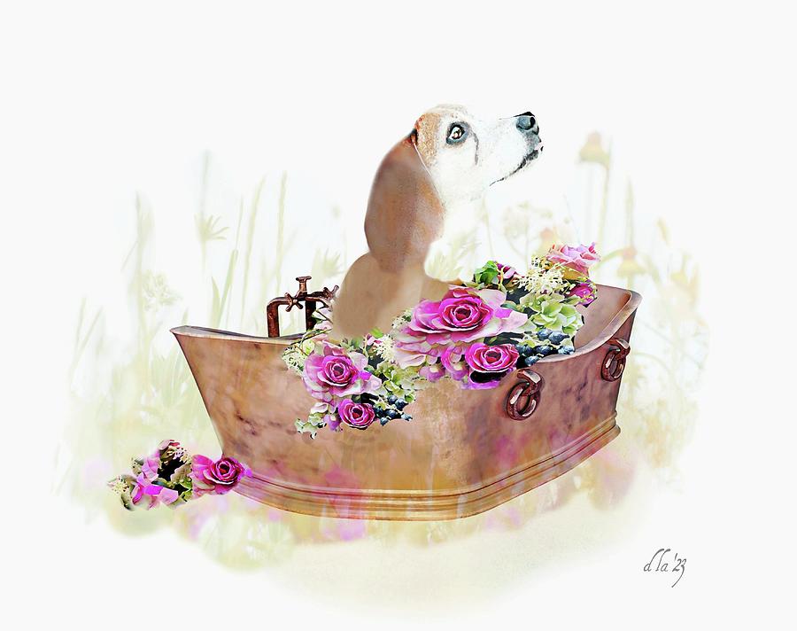 The Flower Bath Photograph by Diana Angstadt