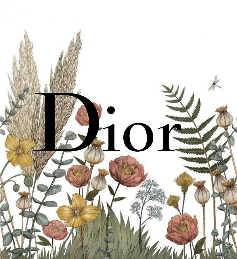 The Flower Dior Luxury Tapestry - Textile by Rosalyn Donnelly - Pixels