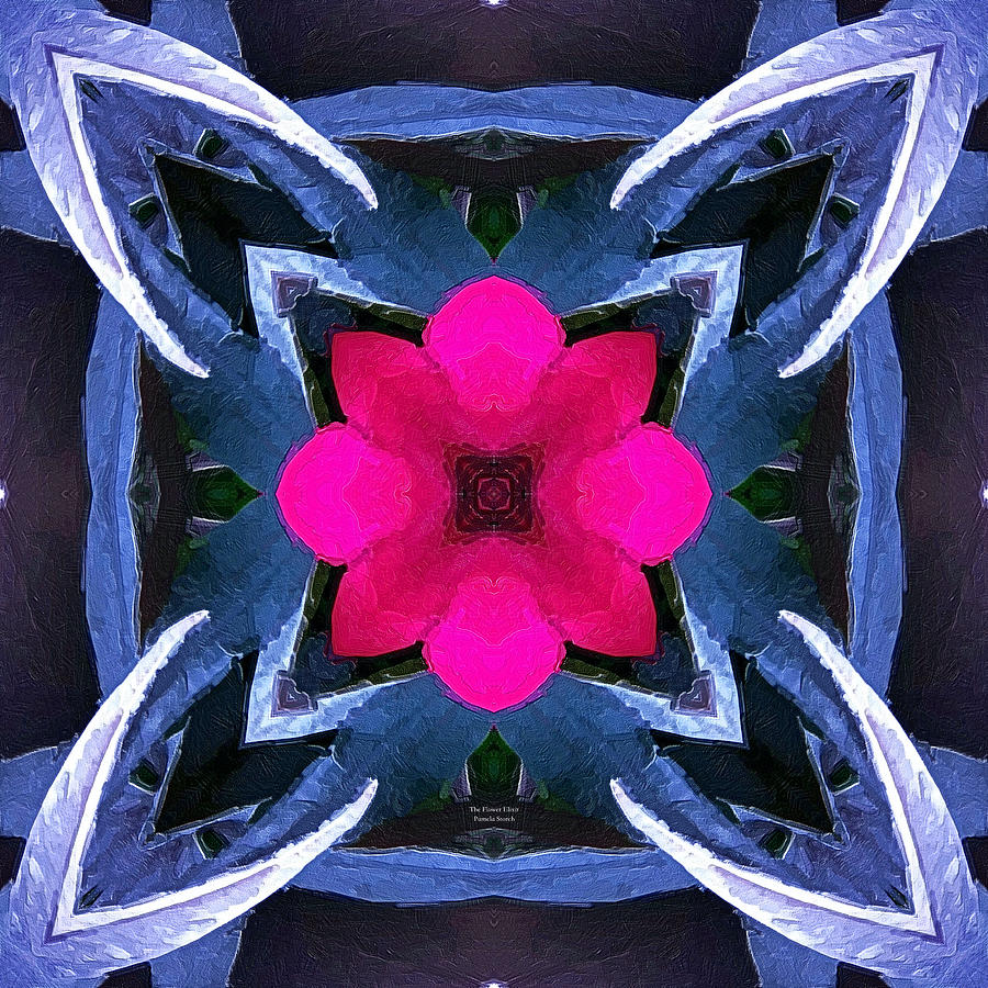 Flower Digital Art - The Flower Elixir by Pamela Storch