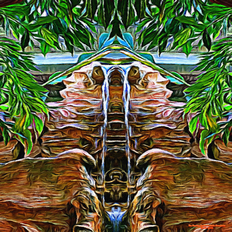 Nature Digital Art - The Flowing Circuit of Infinite Abundance by Pamela Storch