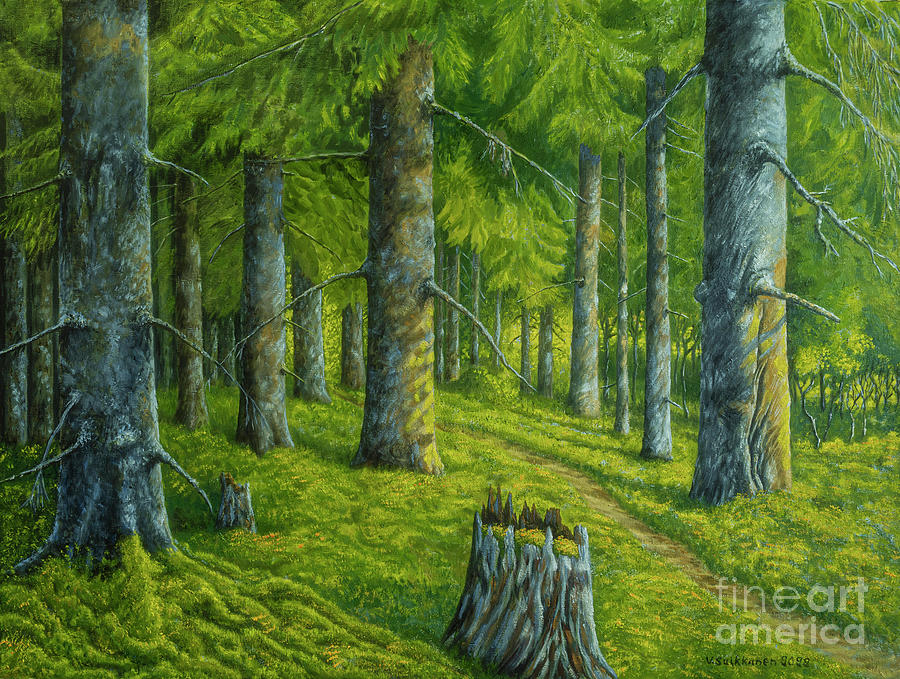 The Forest Is Calling Painting