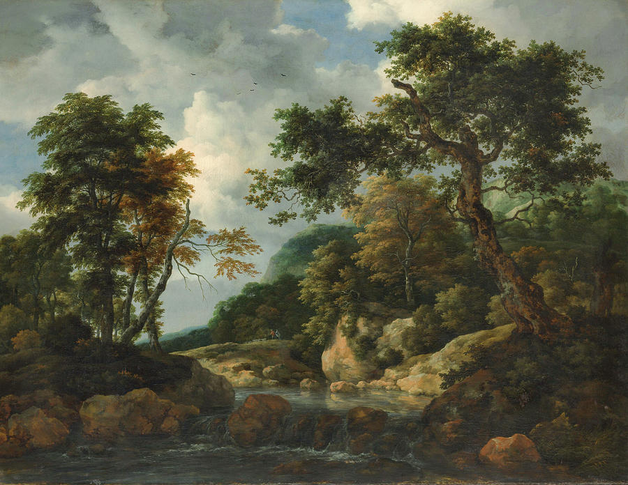 The Forest Stream                        Painting by Jacob van Ruisdael