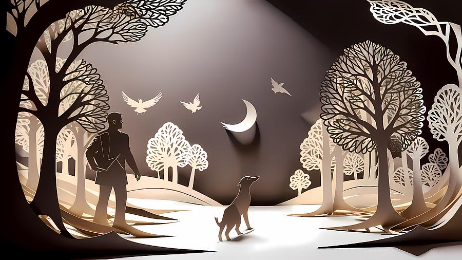 The Forests Secret Conversations Digital Art by Samuel HUYNH The Forests Secret Conversations Digital Art by Samuel HUYNH