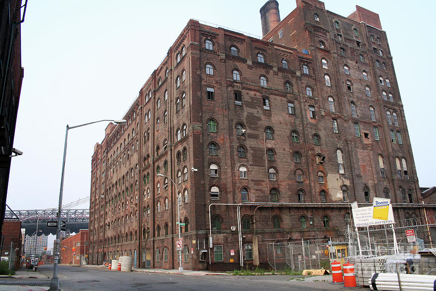 The Former Domino Sugar Factory in Brooklyn, N.Y. Photograph by Steven Spak