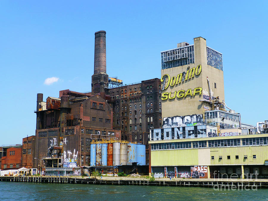 The Former Domino Sugar Factory Photograph by Steven Spak