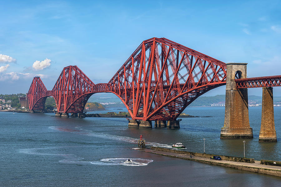 The Forth Bridge In Scotland Photograph by Artur Bogacki