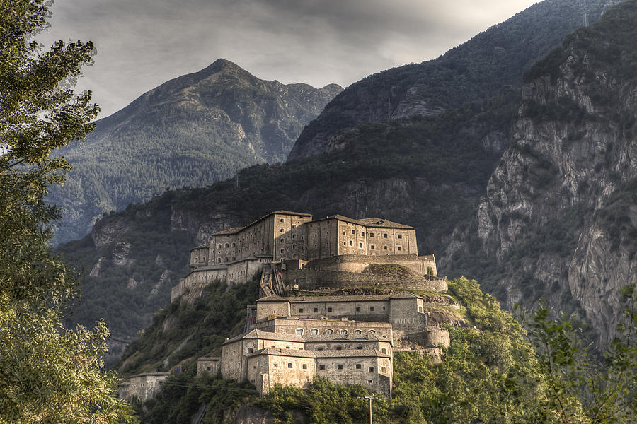 The Fortress of Bard Photograph by Adriano Ficarelli The Fortress of Bard Photograph by Adriano Ficarelli