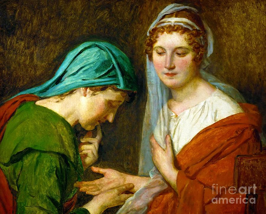 The Fortune Teller Painting by Jacques-Louis David