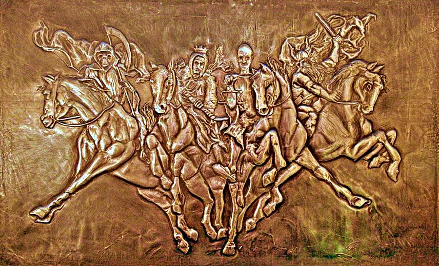 The Four Horsemen Relief by James Shepherd