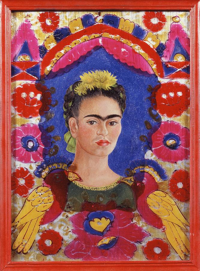 The Frame - painting - 1938 Painting by Frida Kahlo - Fine Art America