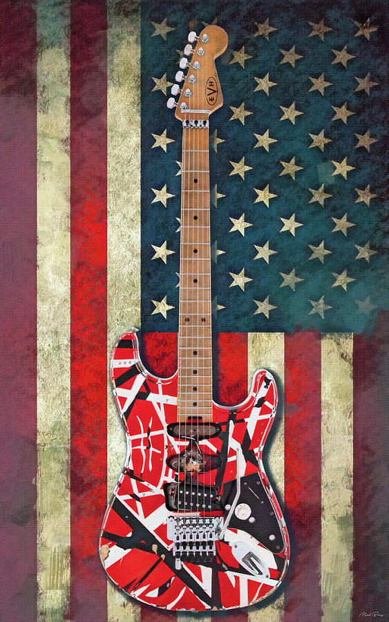 The Frankenstrat Mixed Media by Mal Bray