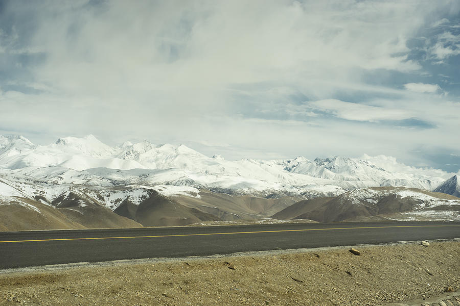 The Friendship Highway, Tibet Photograph by By Samantha Stocks