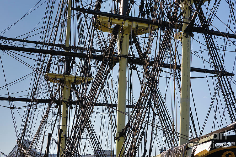 The Friendship of Salem Tall Ship  in Salem Massachusetts USA Photograph by Erin Paul Donovan
