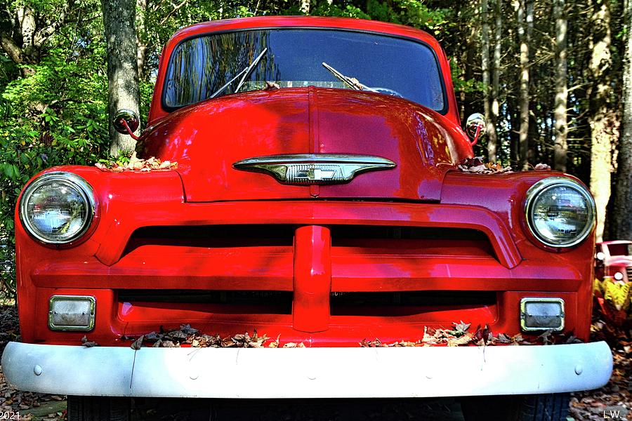 The Front End Of A Chevy 3100 Photograph by Lisa Wooten