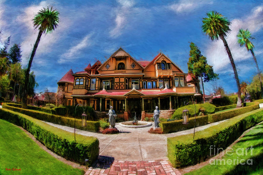 The Front Winchester Mystery House Photograph by Blake Richards