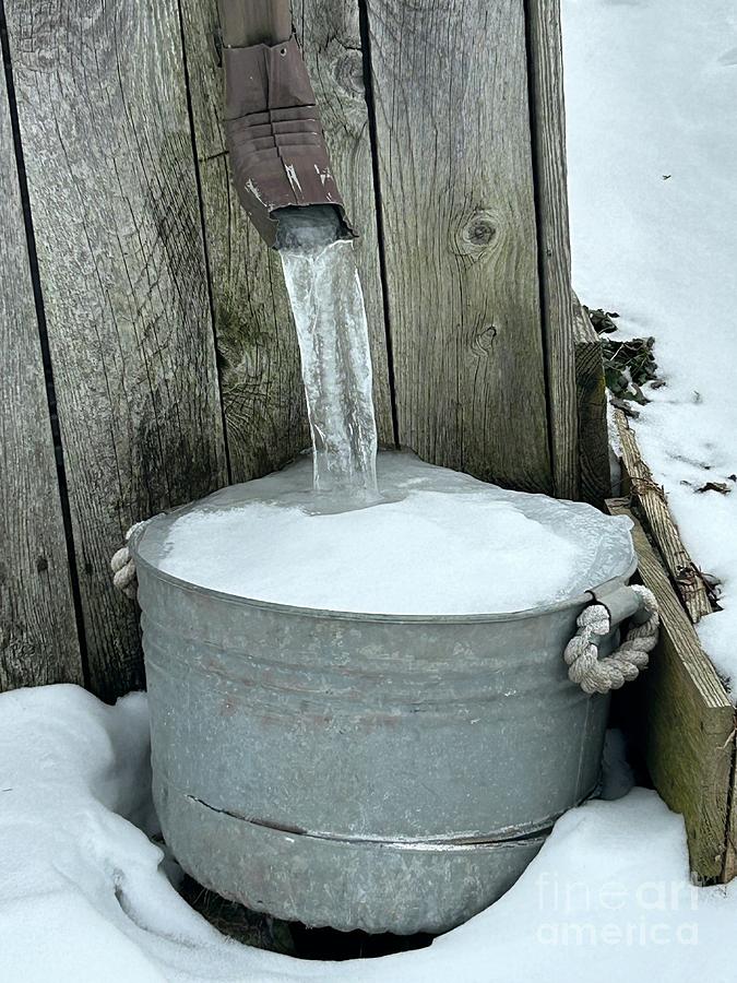  The Frozen Bucket  Photograph by Jeffrey Koss
