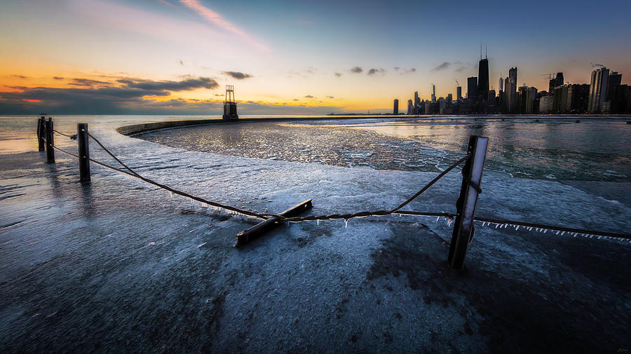 The Frozen Hook Photograph by Owen Weber