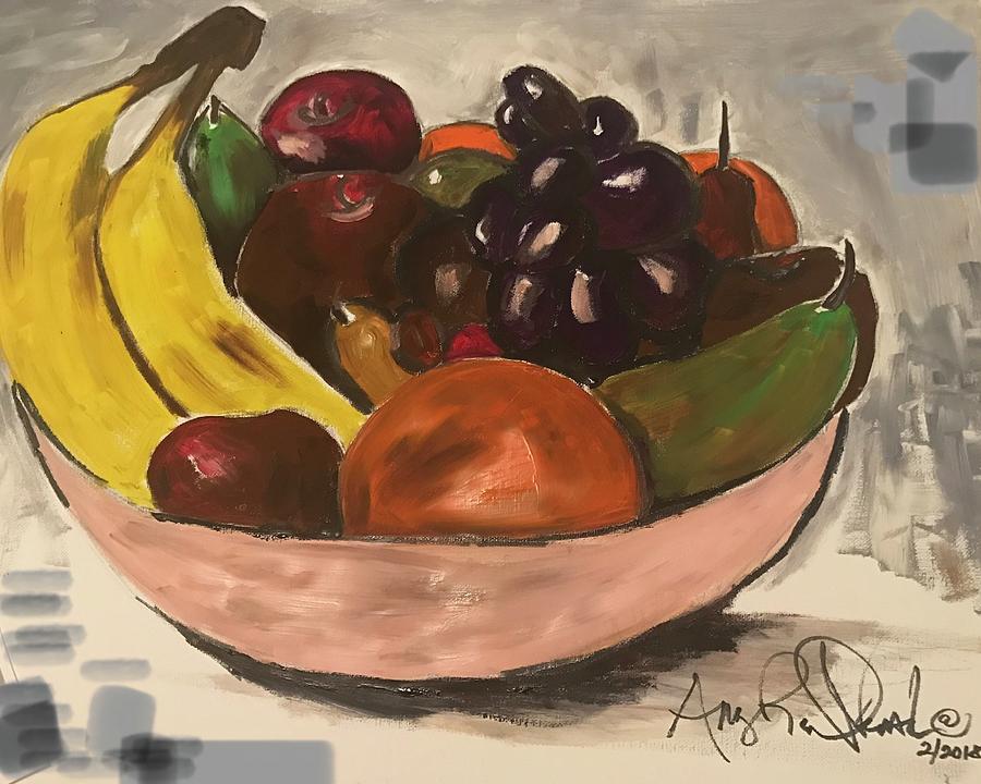 The Fruit Painting by Angie ONeal