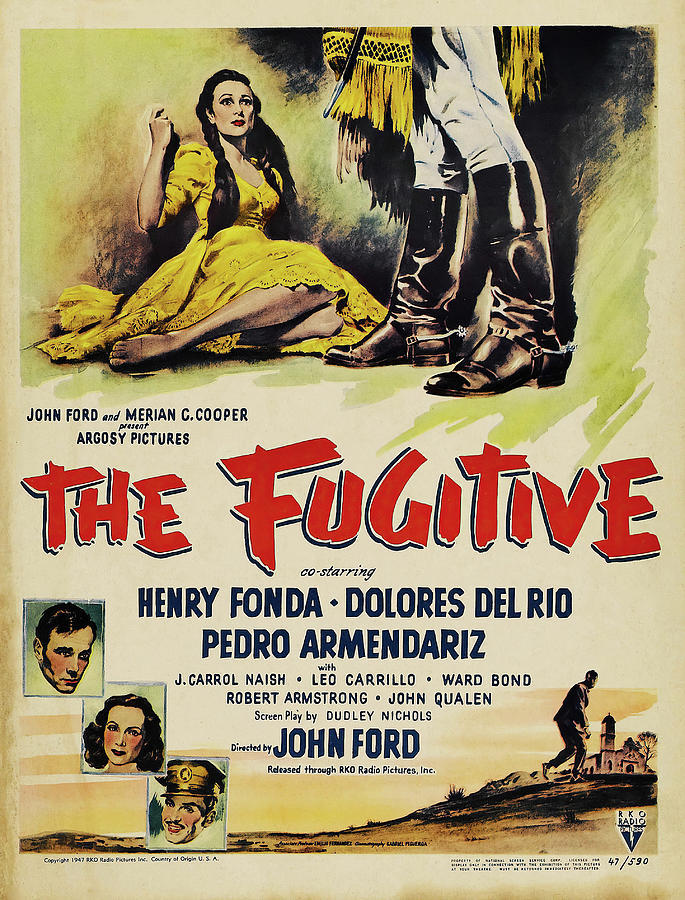 THE FUGITIVE -1947-, directed by JOHN FORD. Photograph by Album