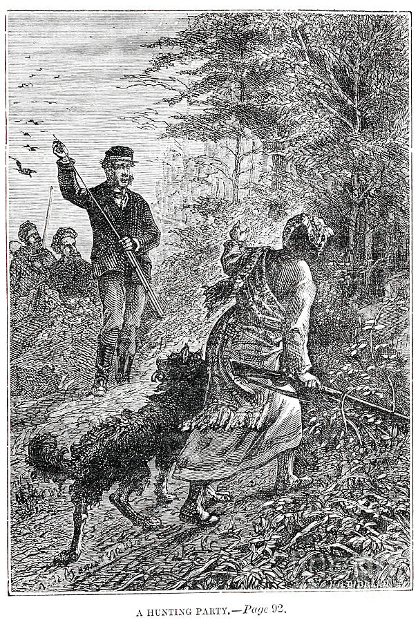 The fur country a4 Drawing by Historic Illustrations | Pixels