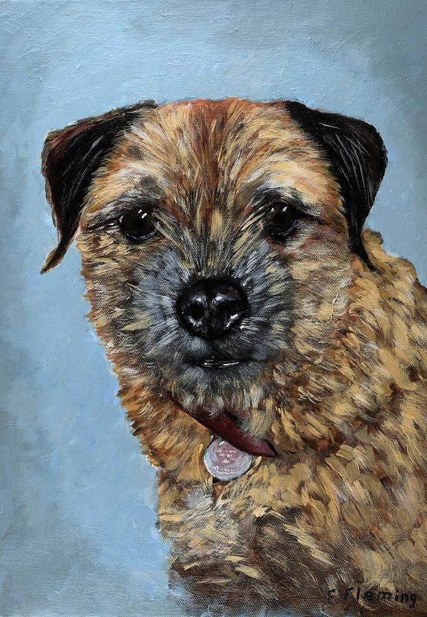 The Furry Friend Painting By Elena Fleming 