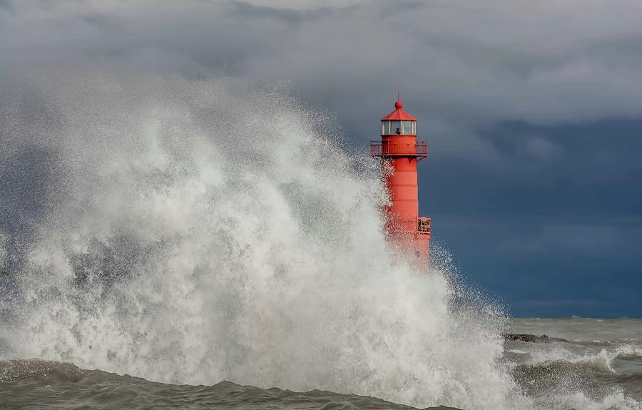 The Gales of November Came Crashing Photograph by Patti Raine