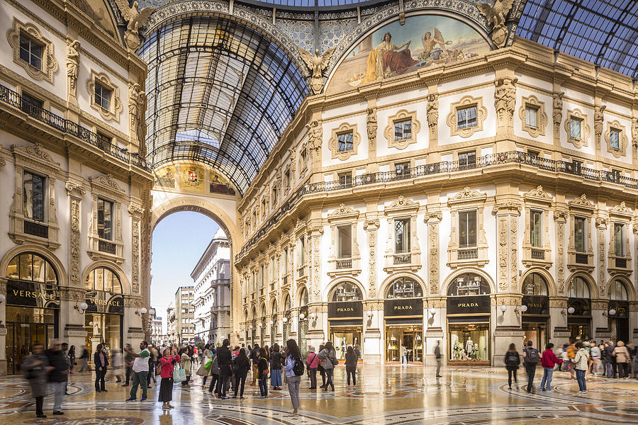The Galleria Vittorio Emanuele II in Milan, Italy. Photograph by Julian Elliott Photography