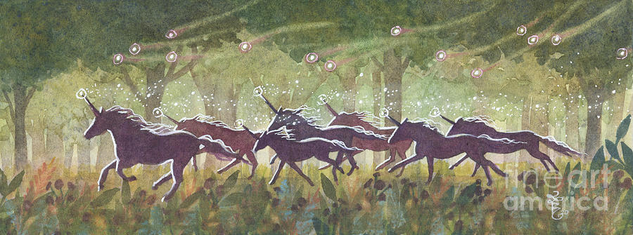The Gallop Painting by Sara Burrier
