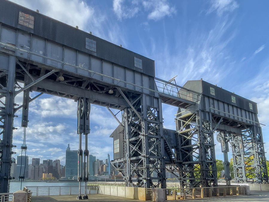 The Gantries Photograph by Cate Franklyn