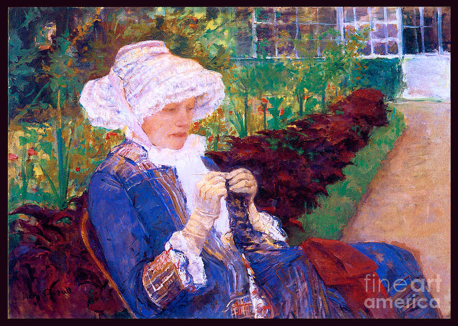 The Garden 1880 Painting