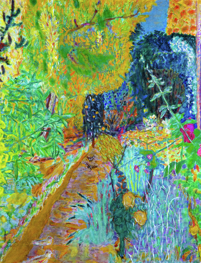 The Garden, 1936 Painting by Pierre Bonnard - Pixels