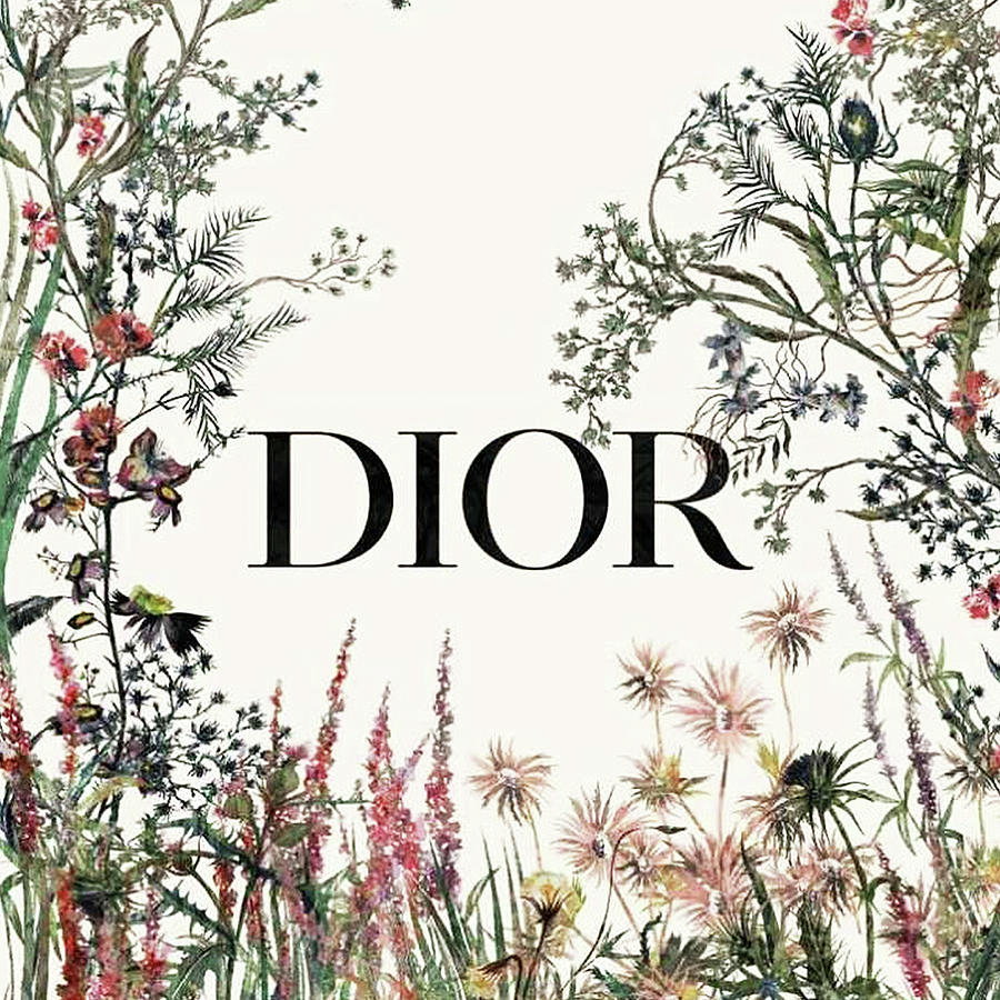 The Garden Dior Luxury Tapestry - Textile by Renee Mann - Pixels