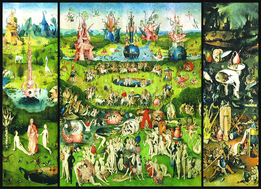 the garden of earthly delights hell panel by hieronymus bosch