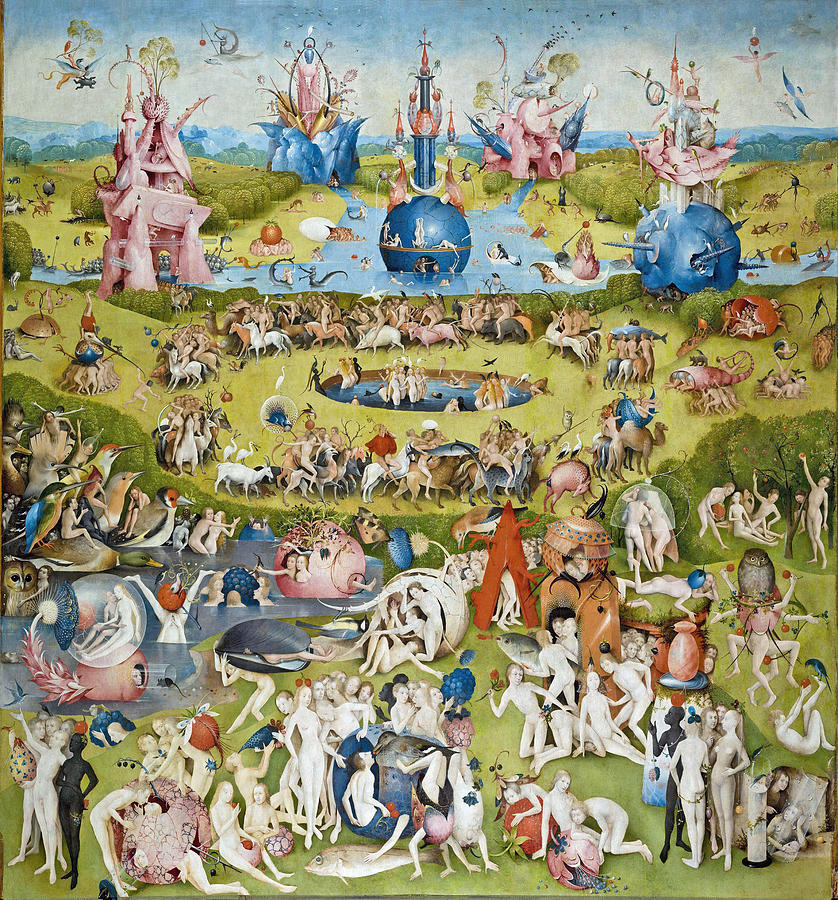The Garden of Earthly Delights Painting by Long Shot