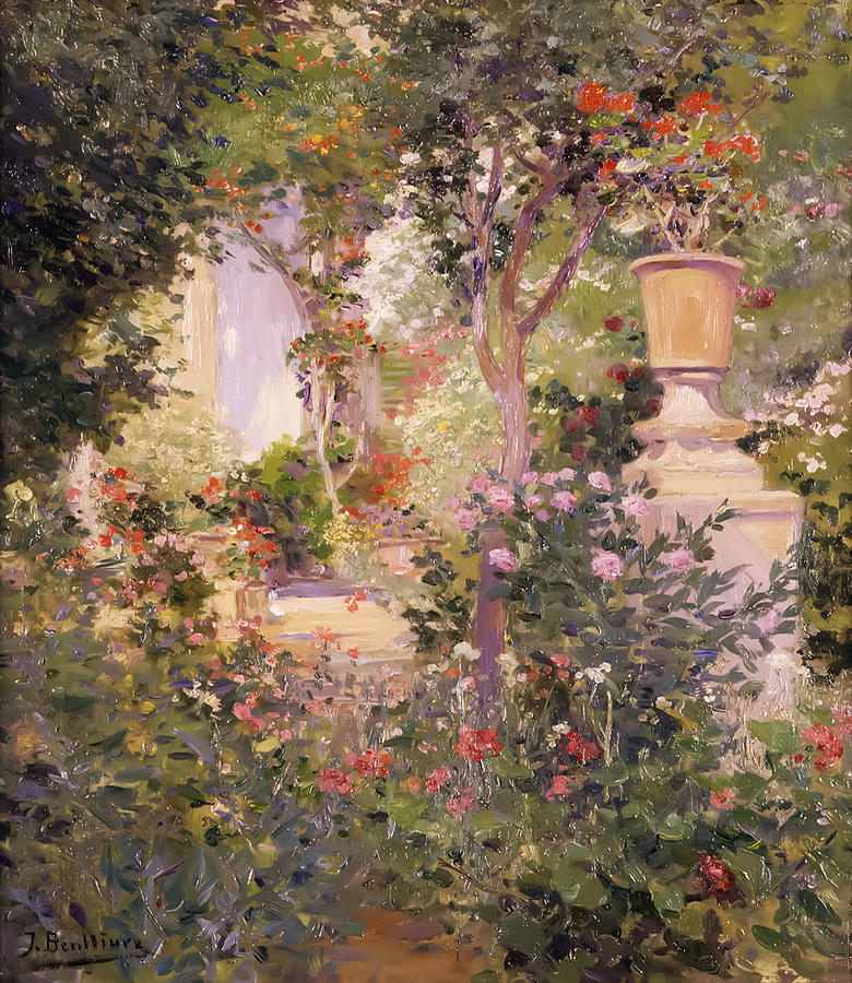The Garden Of The Author Painting