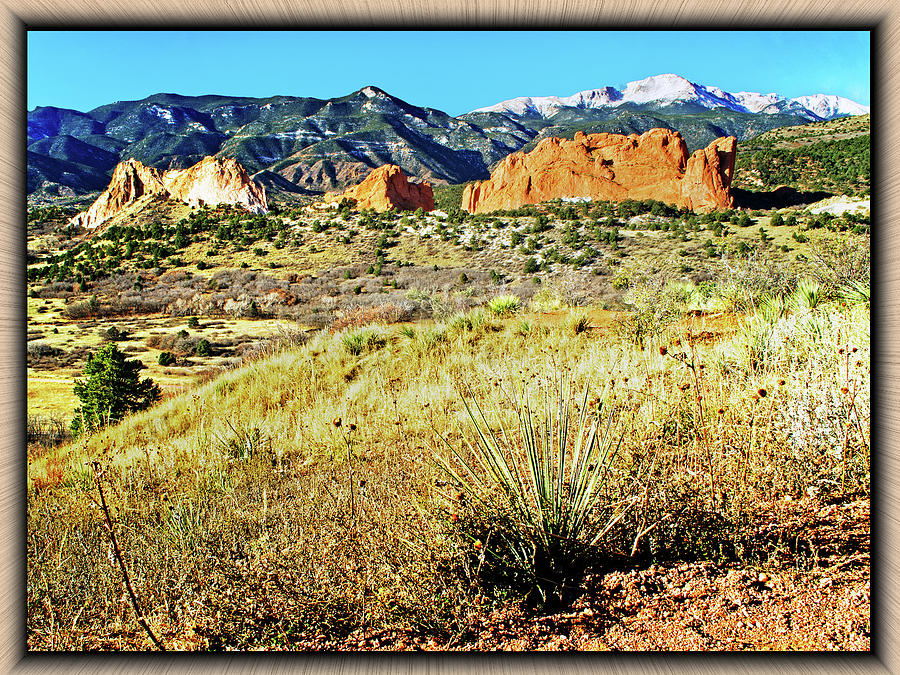 The Garden of the Gods Photograph by Richard Risely