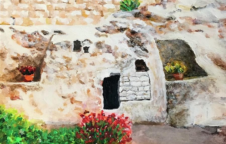 The Garden Tomb Painting by Matthew Sanderson - Fine Art America