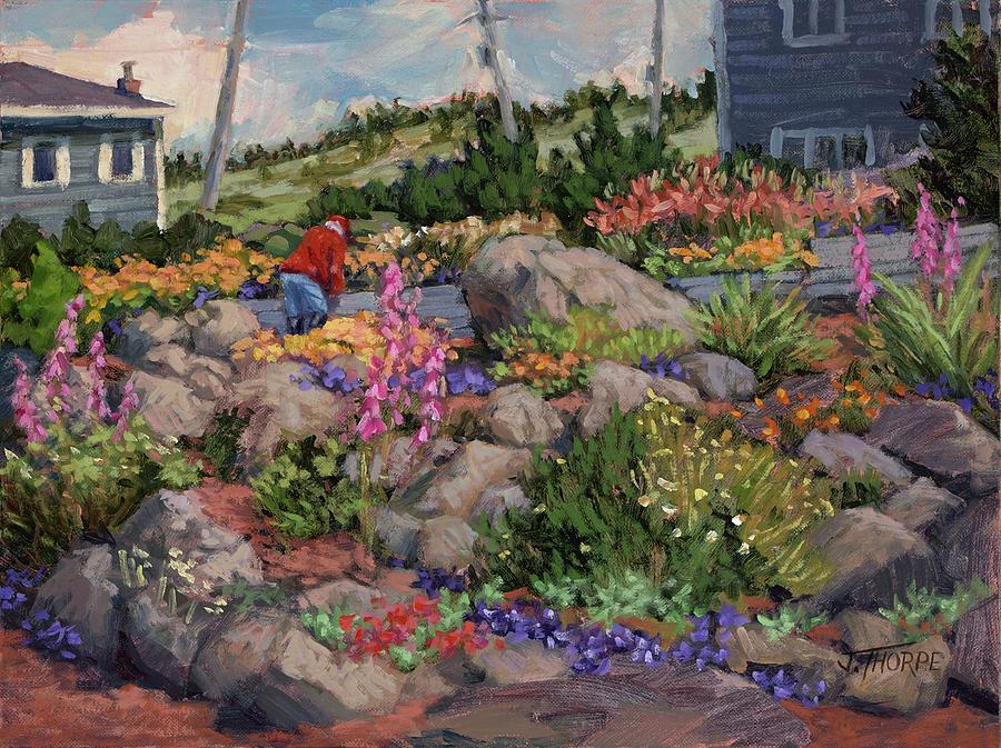 The Gardener Painting by Jane Thorpe